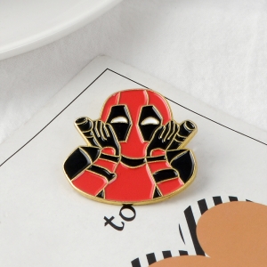 Pin Deadpool Shocked Face enamel brooch Idolstore - Merchandise and Collectibles Merchandise, Toys and Collectibles