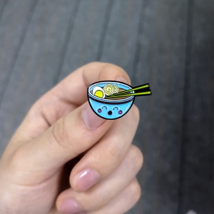Pin Ramen Food enamel brooch Idolstore - Merchandise and Collectibles Merchandise, Toys and Collectibles