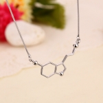 Collectibles Necklace Chemical Formula Science