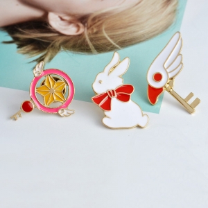 Pin Winged Key Sailor Moon enamel brooch Idolstore - Merchandise and Collectibles Merchandise, Toys and Collectibles