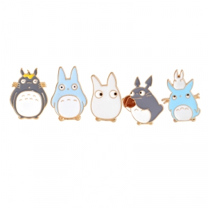 Pin White My Neighbor Totoro enamel brooch Idolstore - Merchandise and Collectibles Merchandise, Toys and Collectibles