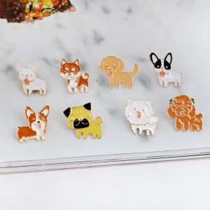 Pin Shiba Inu Dog enamel brooch Idolstore - Merchandise and Collectibles Merchandise, Toys and Collectibles
