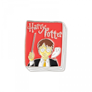 Merchandise Pin Harry Potter Book Enamel Brooch