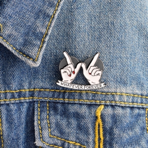 Pin Whatever Forever enamel brooch Idolstore - Merchandise and Collectibles Merchandise, Toys and Collectibles