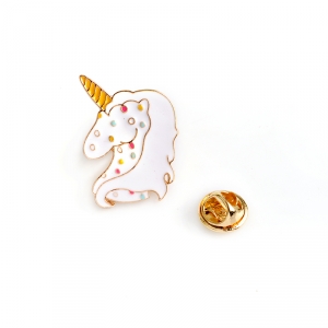 Pin Fairy Unicorn White enamel brooch Idolstore - Merchandise and Collectibles Merchandise, Toys and Collectibles