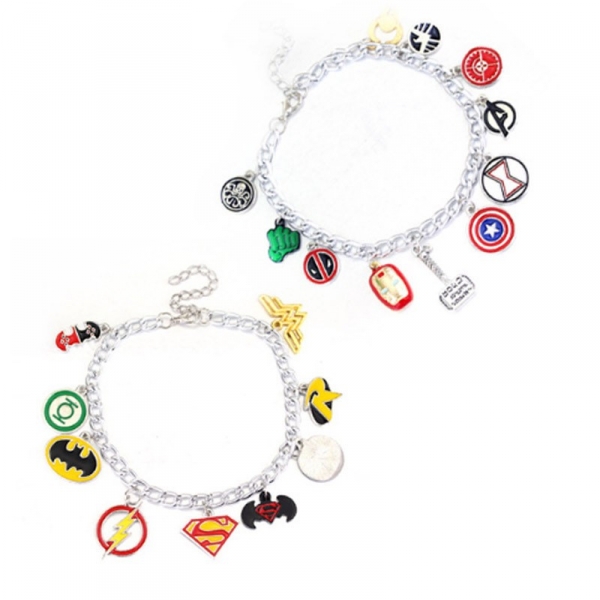 Bracelet Avengers Logo Badges Set - Idolstore - Merchandise And