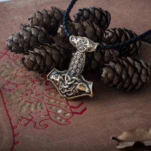 Thor’s Hammer Mjolnir Necklace Norse mythology Idolstore - Merchandise and Collectibles Merchandise, Toys and Collectibles