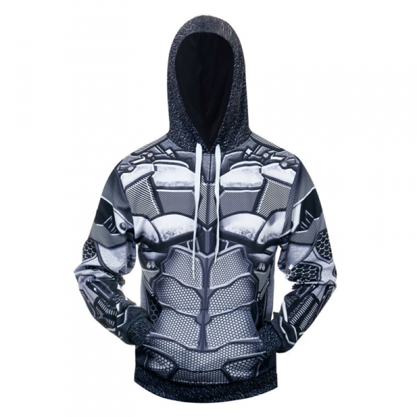 batman armor hoodie