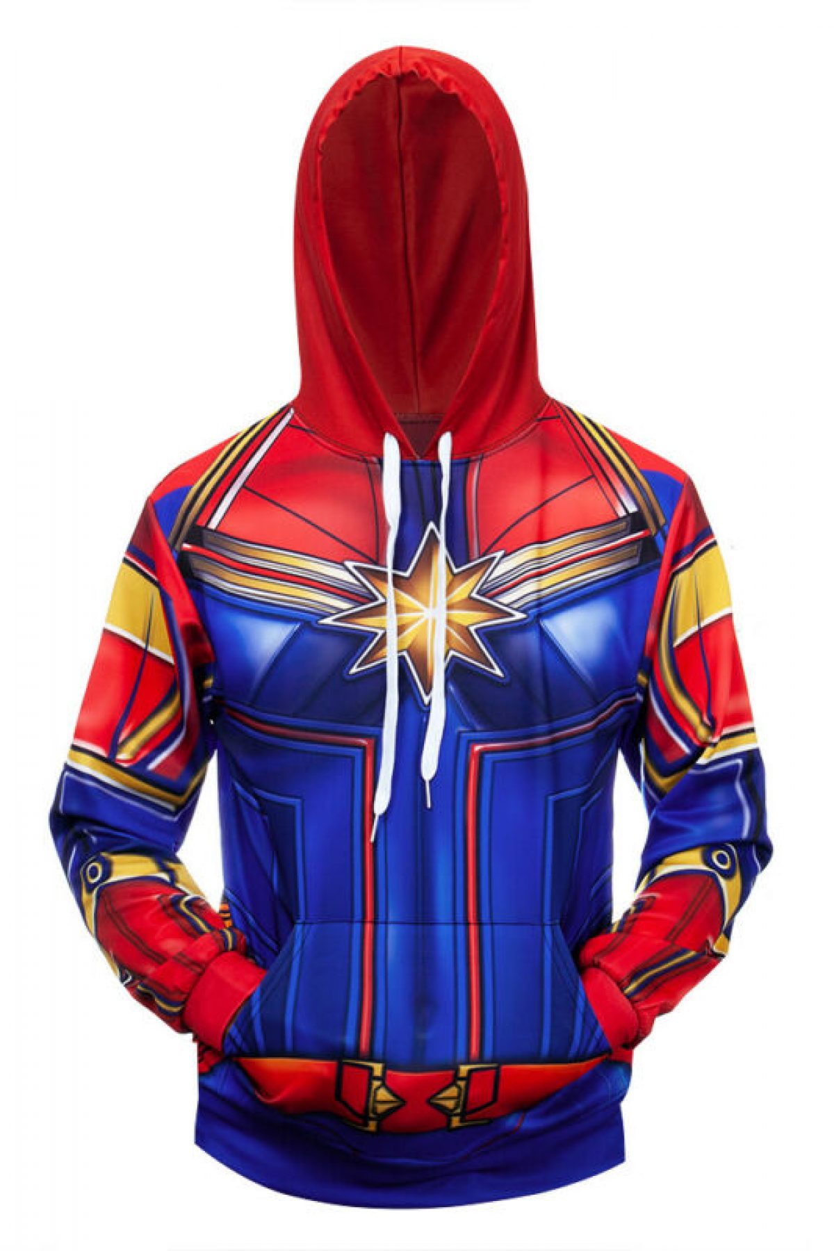 marvel cropped hoodie