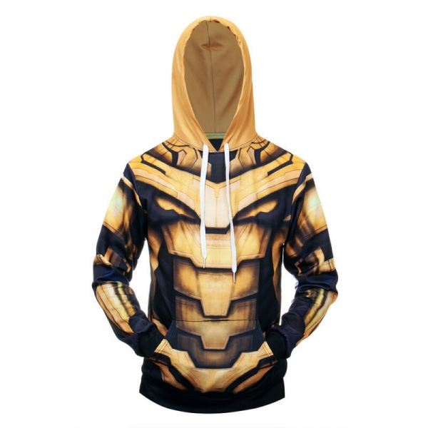 thanos armor hoodie