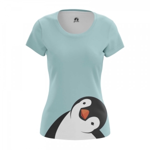 Womens raglan Penguin Cute Chick Idolstore - Merchandise and Collectibles Merchandise, Toys and Collectibles