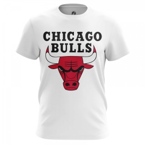 Men’s t-shirt Chicago Bulls Logo Basketball Idolstore - Merchandise and Collectibles Merchandise, Toys and Collectibles