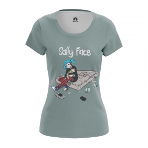 Women’s Tank  Game Sally Face Vest Idolstore - Merchandise and Collectibles Merchandise, Toys and Collectibles