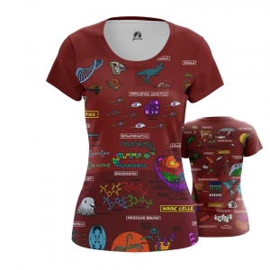 Women’s Long Sleeve Biology Science Print Idolstore - Merchandise and Collectibles Merchandise, Toys and Collectibles