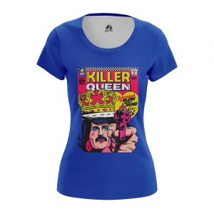 Women’s Long Sleeve Killer Queen Freddie Mercury Idolstore - Merchandise and Collectibles Merchandise, Toys and Collectibles