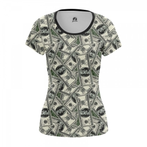 Women’s Raglan 100 dollars Money print Idolstore - Merchandise and Collectibles Merchandise, Toys and Collectibles