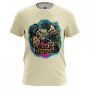 Men’s t-shirt Hobo with a Shotgun Top Idolstore - Merchandise and Collectibles Merchandise, Toys and Collectibles