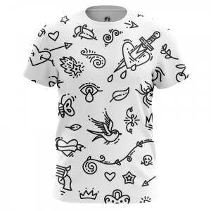 Men’s Long Sleeve Old school Tattoo prints Idolstore - Merchandise and Collectibles Merchandise, Toys and Collectibles