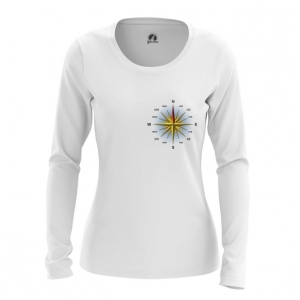 Women’s Long Sleeve Wind rose Merch Idolstore - Merchandise and Collectibles Merchandise, Toys and Collectibles 2
