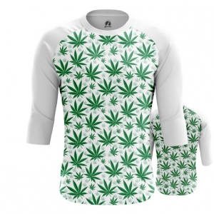 Men’s Raglan Cannabis Print Leafs Idolstore - Merchandise and Collectibles Merchandise, Toys and Collectibles 2