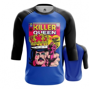 Men’s Raglan Killer Queen Freddie Mercury Idolstore - Merchandise and Collectibles Merchandise, Toys and Collectibles 2
