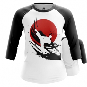Women’s Raglan Karate Symbols Merch Idolstore - Merchandise and Collectibles Merchandise, Toys and Collectibles 2