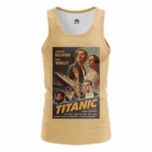 Merch Men'S Tank Titanic Print Cover Poster Vest