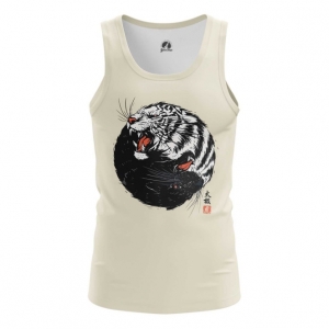 Merchandise Men'S Tank Tiger Panther Print Vest