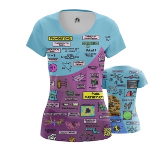 Women’s t-shirt Math Science Print Top Idolstore - Merchandise and Collectibles Merchandise, Toys and Collectibles 2