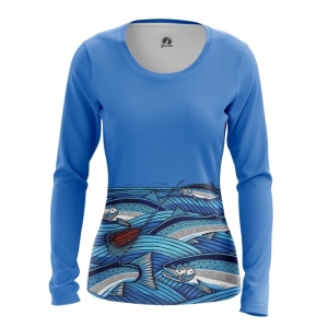 Women’s Long Sleeve Fish print fishing Idolstore - Merchandise and Collectibles Merchandise, Toys and Collectibles 2