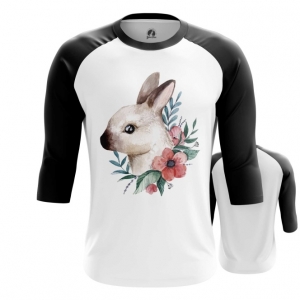 Merchandise Men'S Raglan White Rabbit Hares
