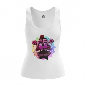 Women’s Tank  Game Five Nights at Freddy’s Vest Idolstore - Merchandise and Collectibles Merchandise, Toys and Collectibles 2