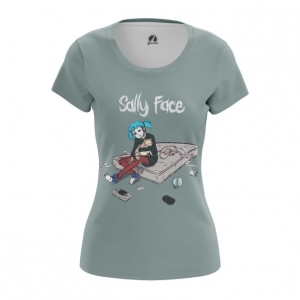 Women’s t-shirt Game Sally Face Top Idolstore - Merchandise and Collectibles Merchandise, Toys and Collectibles 2