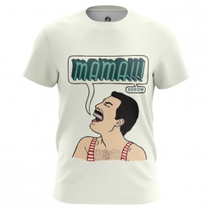 Men’s t-shirt Mama Freddie Mercury Queen Top Idolstore - Merchandise and Collectibles Merchandise, Toys and Collectibles 2