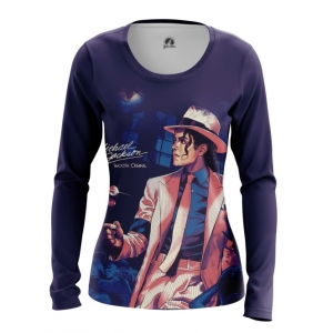 Women’s Long Sleeve Smooth Criminal Michael Jackson Idolstore - Merchandise and Collectibles Merchandise, Toys and Collectibles 2