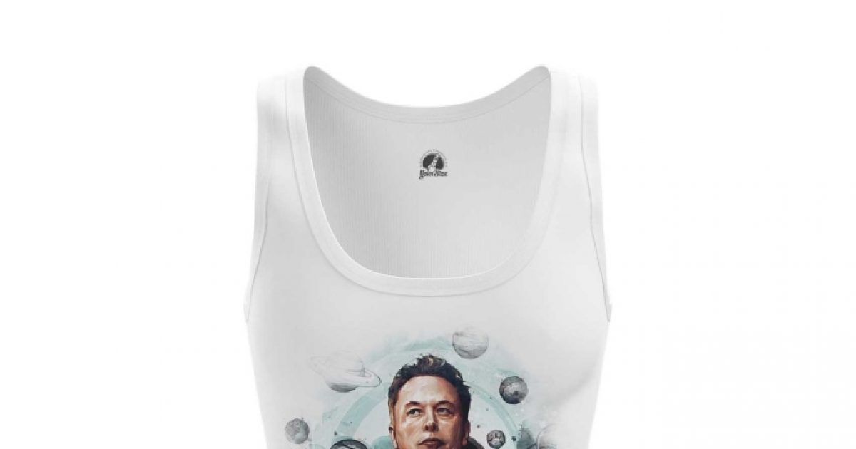 Buy Women's Tank Astronaut Elon Musk Icon Vest - IdolStore