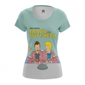 Collectibles Women'S T-Shirt Beavis And Butt-Head Cartoon Top