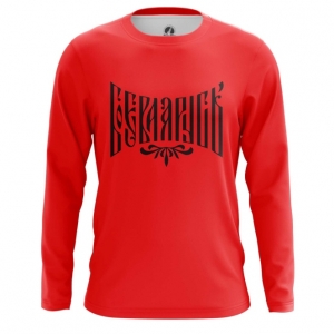 Collectibles Men'S Long Sleeve Red Militant Slavic Rus'