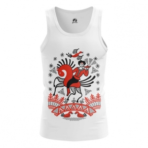 Men’s tank Folk Slavic paints Painting Vest Idolstore - Merchandise and Collectibles Merchandise, Toys and Collectibles 2