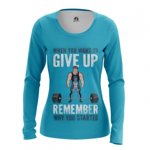 Collectibles Women'S Long Sleeve Motivation Powerlifting