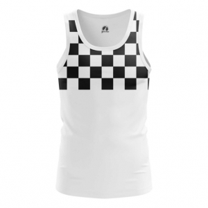 Men’s tank Checkered Chess pattern Vest Idolstore - Merchandise and Collectibles Merchandise, Toys and Collectibles 2