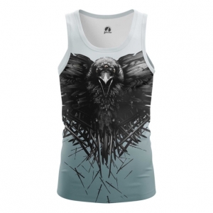 Men’s tank Third Eye Crow Game of Thrones Vest Idolstore - Merchandise and Collectibles Merchandise, Toys and Collectibles 2