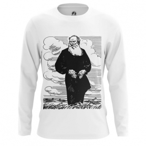 Men’s Long Sleeve Leo Tolstoy Picture Paint Idolstore - Merchandise and Collectibles Merchandise, Toys and Collectibles 2
