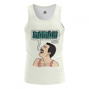 Men’s tank Mama Freddie Mercury Queen Vest Idolstore - Merchandise and Collectibles Merchandise, Toys and Collectibles 2