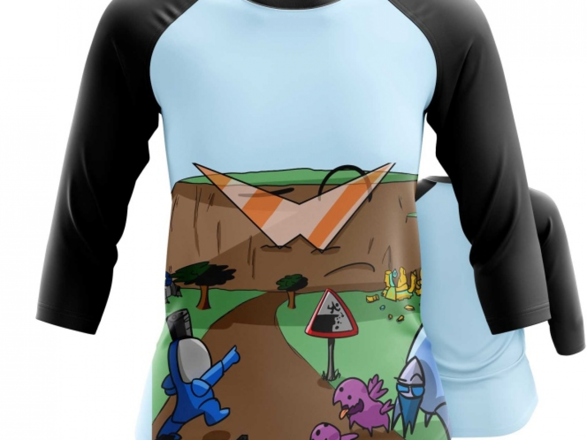 Women's Raglan Starcraft Carbot Animation - Idolstore - And Collectibles