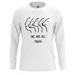 Men’s Long Sleeve We are all equal Vegan Idolstore - Merchandise and Collectibles Merchandise, Toys and Collectibles 2