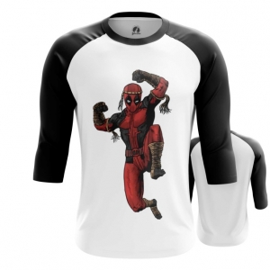 Men’s Raglan Muay Thai Deadpool Idolstore - Merchandise and Collectibles Merchandise, Toys and Collectibles 2