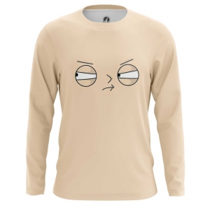 Collectibles Men'S Long Sleeve Stewie Griffin Emotion