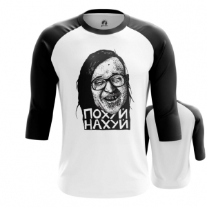 Men’s Raglan Egor Letov Swear Words Merch Idolstore - Merchandise and Collectibles Merchandise, Toys and Collectibles 2