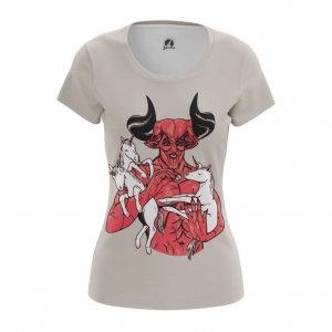 Merch Women'S T-Shirt Unicorns Evil Good Top